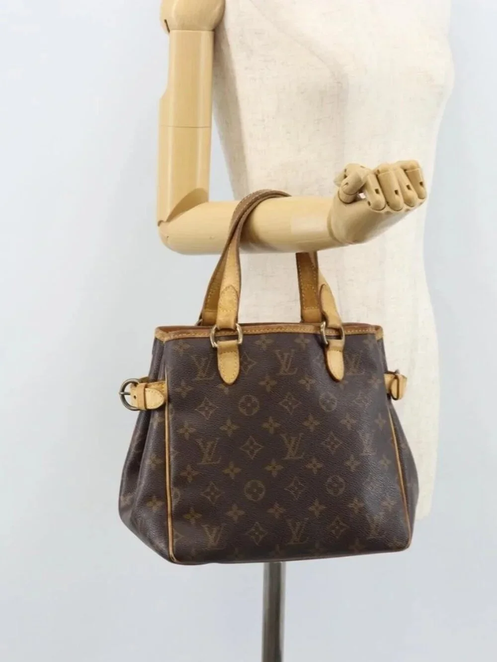 LOUIS VUITTON Monogram Batignolles Tote Bag M51156 LV Auth ki6522 - Picture 14 of 16